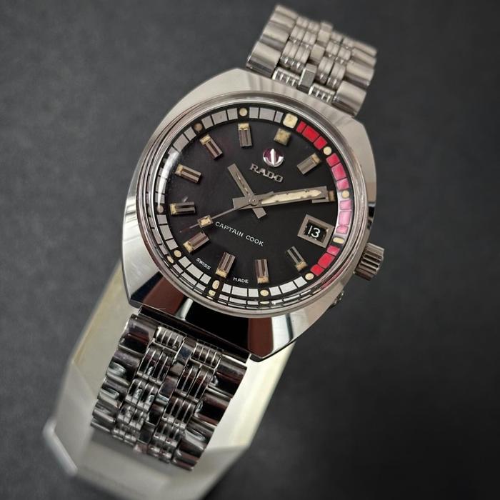 Jam Tangan Vintage Rado Captain Cook MK II Automatic cal. 1716