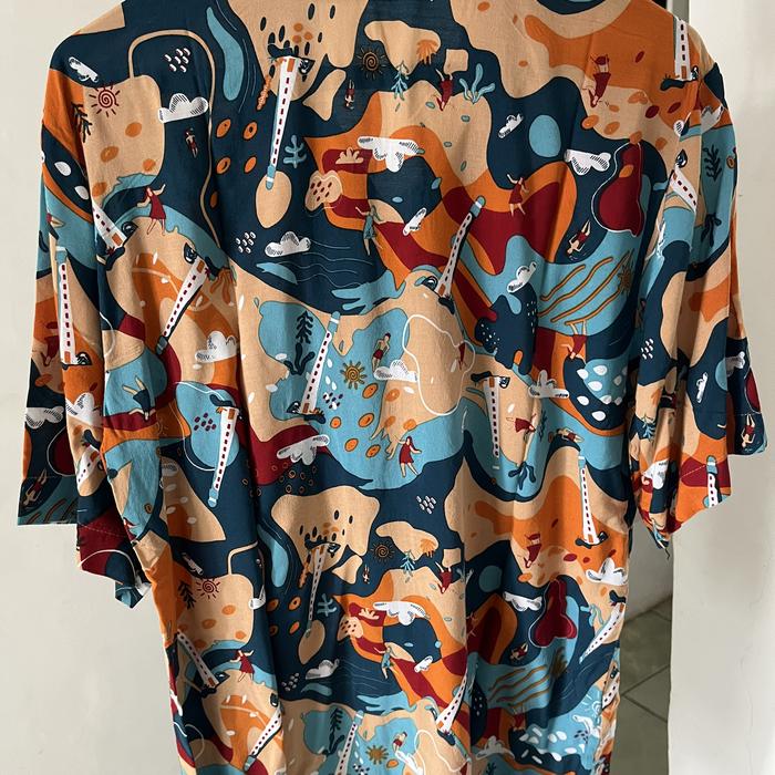 Baju souvenir belitung ukuran M/L