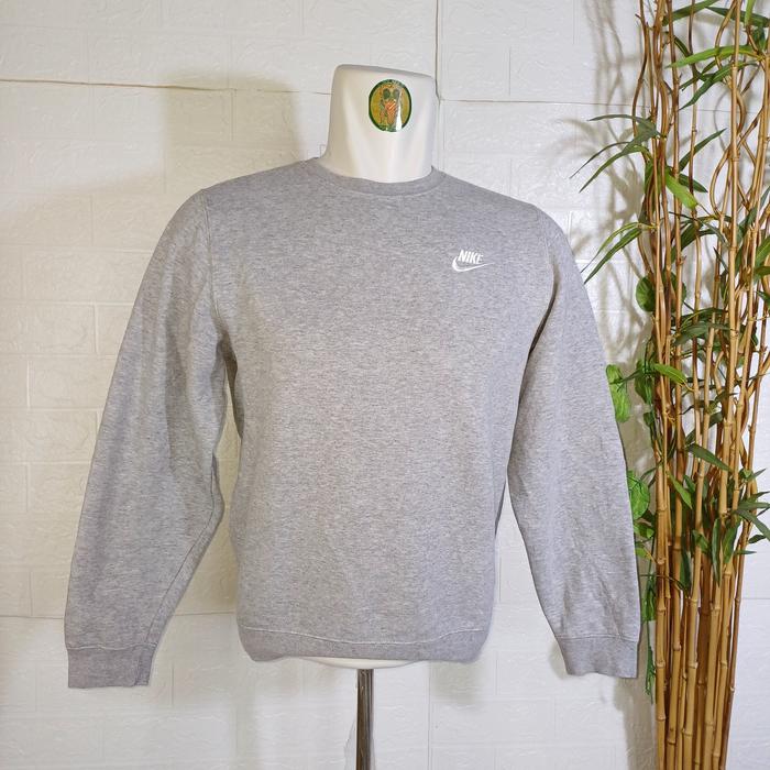 CREWNECK NIKE BASIC SWOOSH ORIGINAL, SIZE S (SECOND BRANDED) CN0242