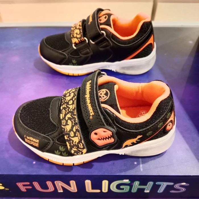 Bubble Gummers Sepatu LED Sneakers Anak Laki-laki Funlight