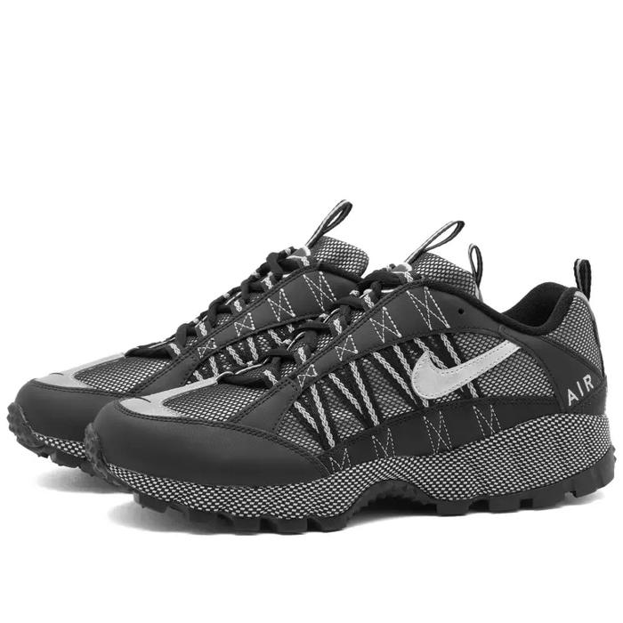 NIKE AIR HUMARA QS BLACK METALLIC SILVER