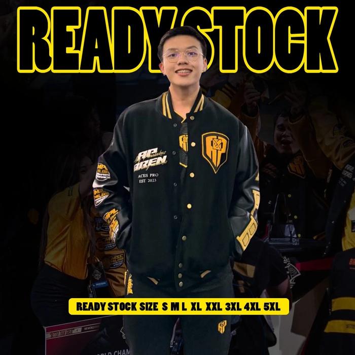 Jaket Varsity Ap Bren Terbaru 2024 Championship Mlbb