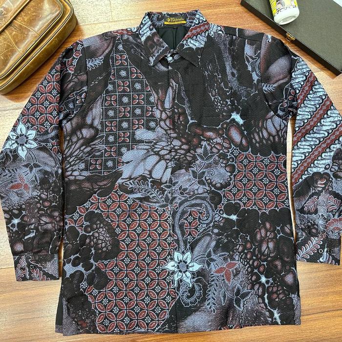 kemeja dobby batik