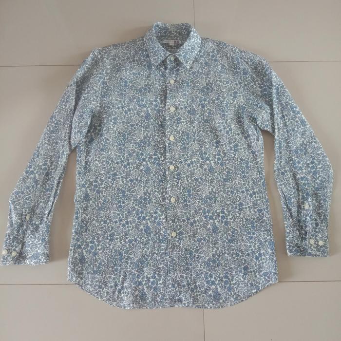 Kemeja Lengan Panjang UNIQLO Liberty ukM