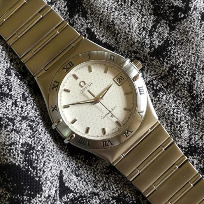 omega Constellation Manhattan quartz watch ORI
