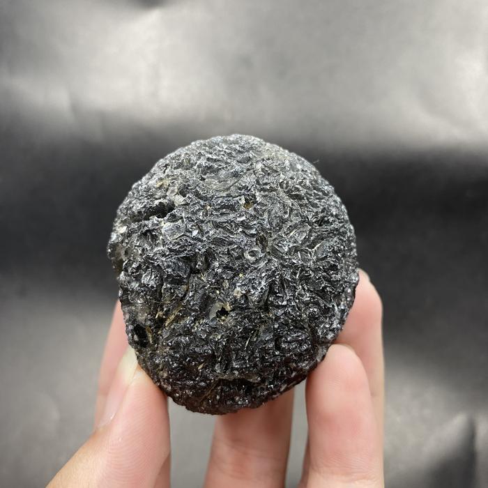 RARE | Natural Agni Manitite Obsidian Tektite Meteorite Glass Batu Kaca Meteor AG08
