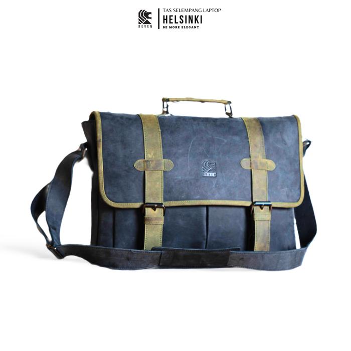 Sidebag Tas Selempang Samping Pria Guess Sling Bag Kerja Sandang Kulit