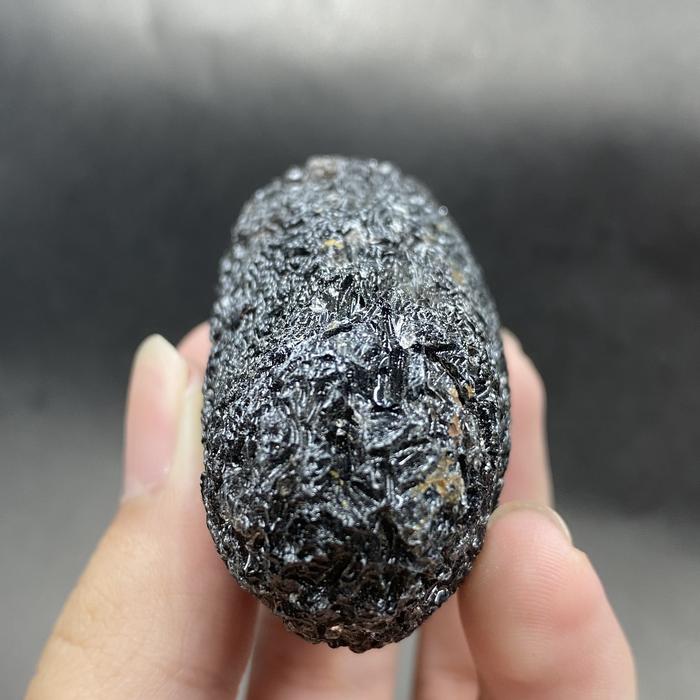 RARE | Natural Agni Manitite Obsidian Tektite Meteorite Glass Batu Kaca Meteor AG06