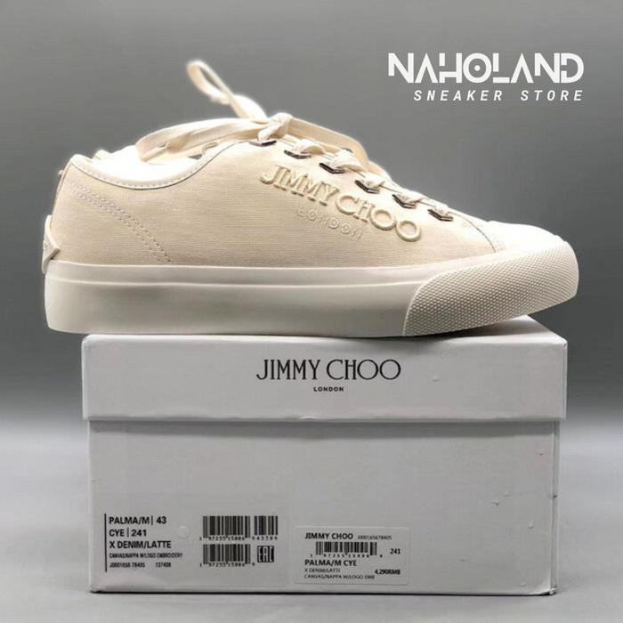 Jim Cho Palma Sneaker Latte Cream (Size 35-45)