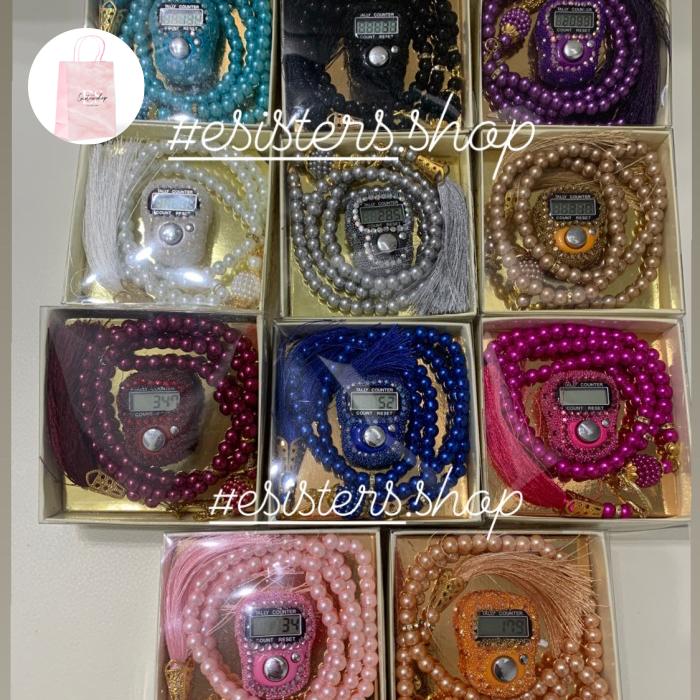 Tasbih Digital Set / Tasbih Digital Set Impor Turki