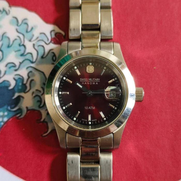 JAM TANGAN WANITA ANALOG SWISS MILITARY HANOWA ORIGINAL