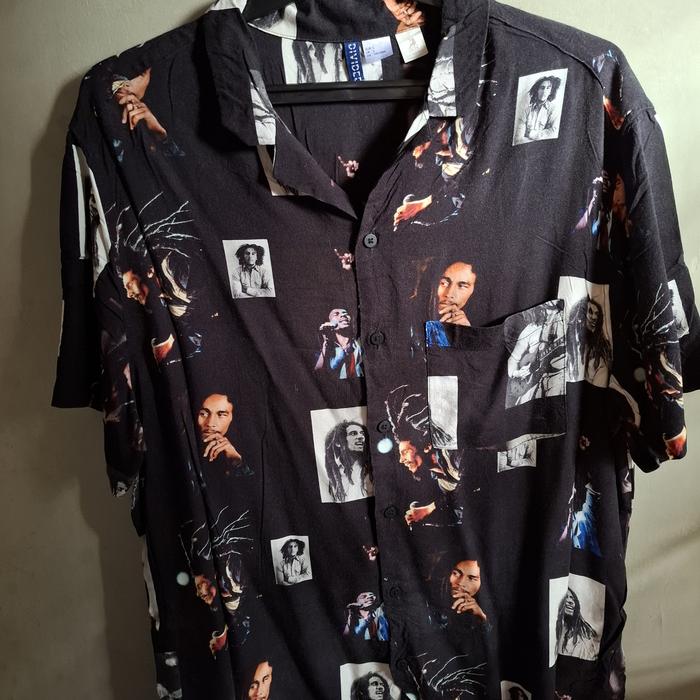 Kemeja H & M Bob Marley