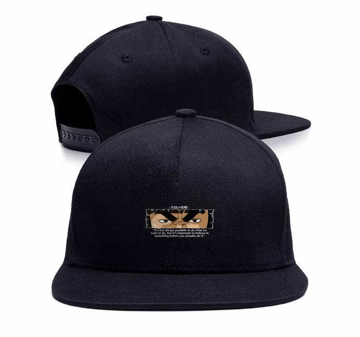 Topi infinite anime quote from MIGHT GUY - NARUTO SHIPPUDEN 100% cotton