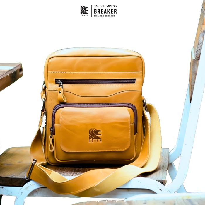 Tas Sandang Pria Selempang Dompet Samping Guess Sling Bag Kerja Kulit