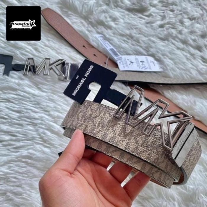 MK Reversible Men Belt (SIGN BROWN)