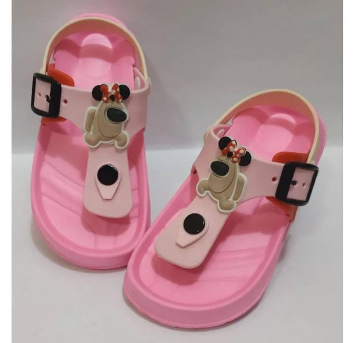 Sandal Gunung Jepit Anak Perempuan Karakter Game S20-25 Umur 6Bln-2Thn Shevano Kids and Baby Shoes