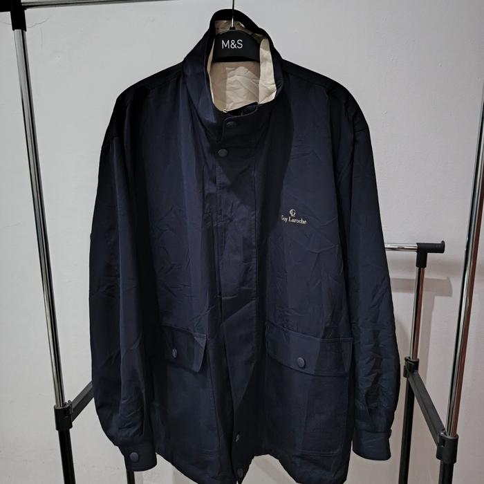 guy laroche reversible jacket ada tag baru