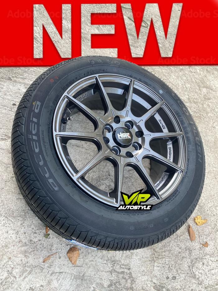Velg R15 avanza dan Xenia Komplit Tinggal pakai Ring 15 HSR Rai s2 Original HSR Free ongkir