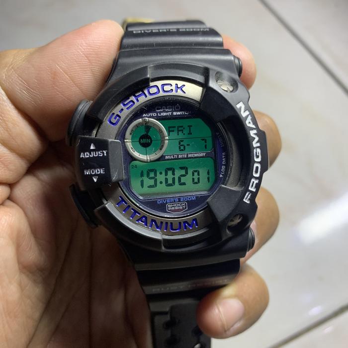 Gshock original frogman DW9900 Titanium Japan
