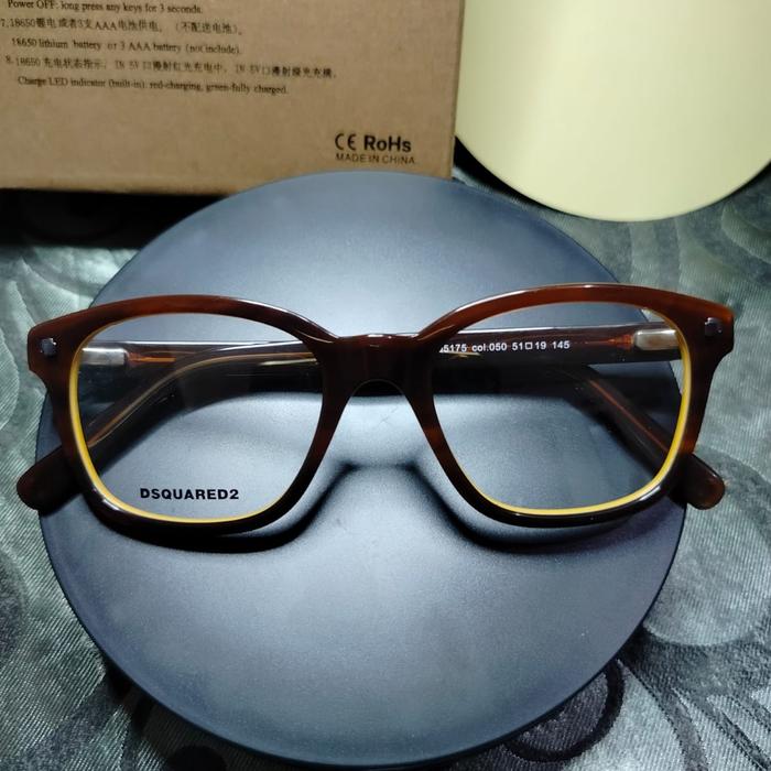 kacamata frame untuk pria dan wanita second original merk dsquared2