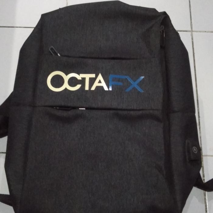 Tas backpack merk OctaFx original