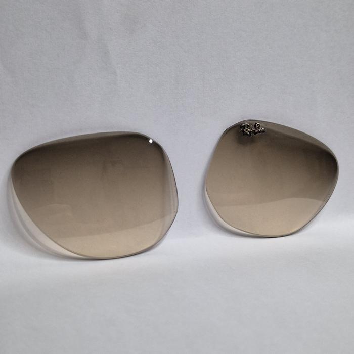 lensa rayban wayfarer Brown original