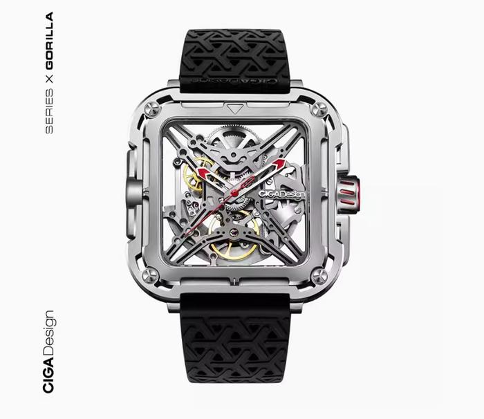 CIGA Design Mechanical Watch Series X Gorilla Men Analog - Black Silver