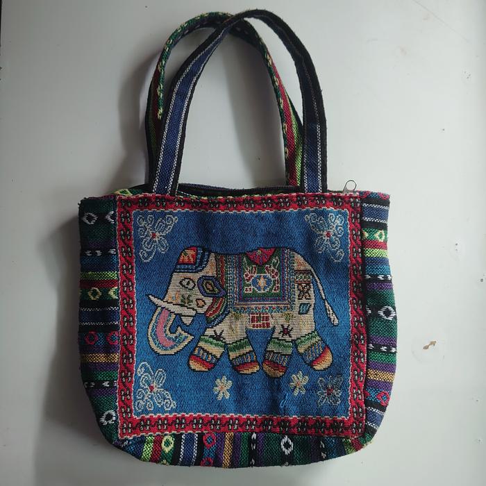 Tas Kain Thailand Tote Bag Oleh-oleh Preloved