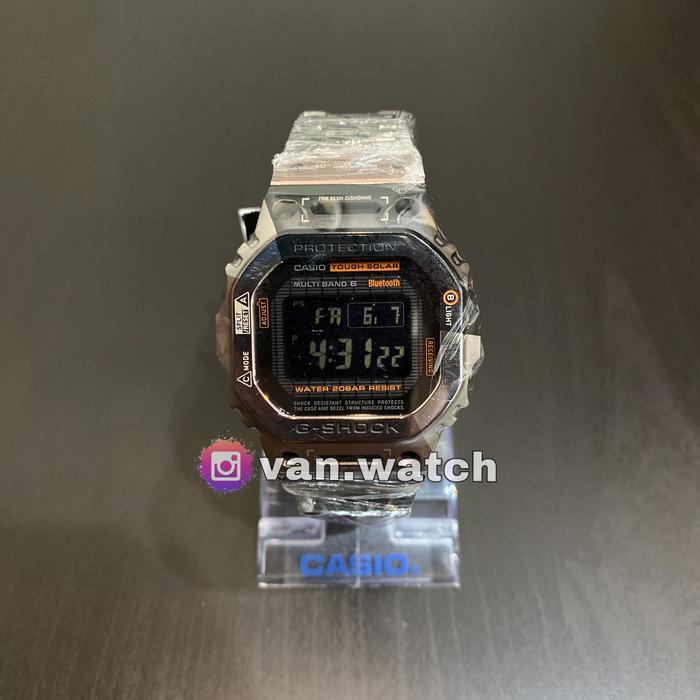 Casio Gshock GMW B5000TVB-1 / GMWB5000TVB Titanium Virtual Armor Original