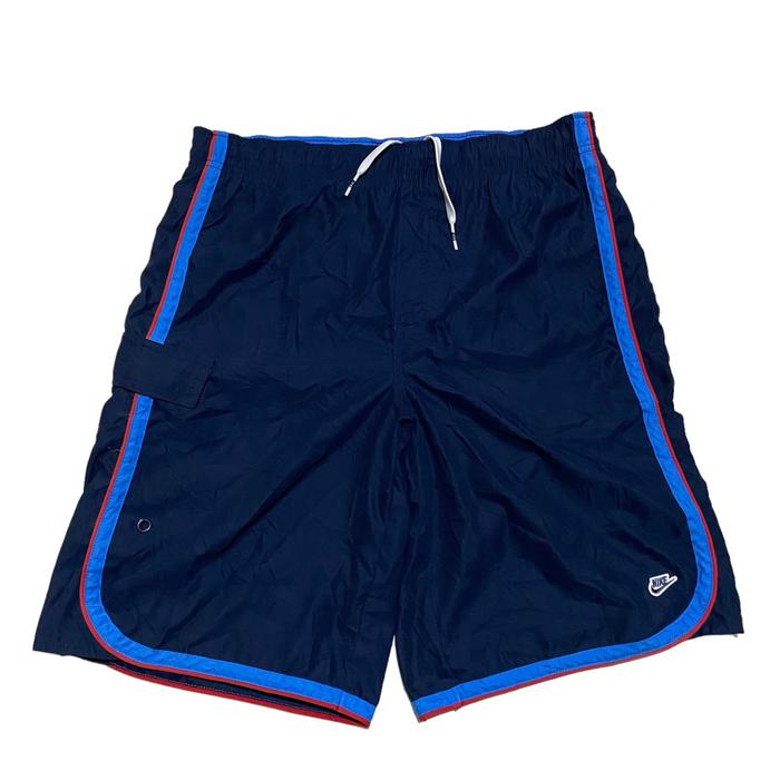 Nike vintage stripe blue nylon shortpant