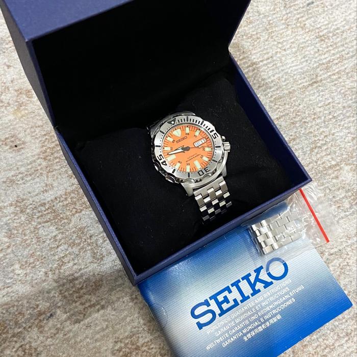 Seiko monster gen 1 orange