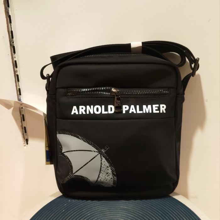 sling bag / tas selempang arnold palmer original authentic black