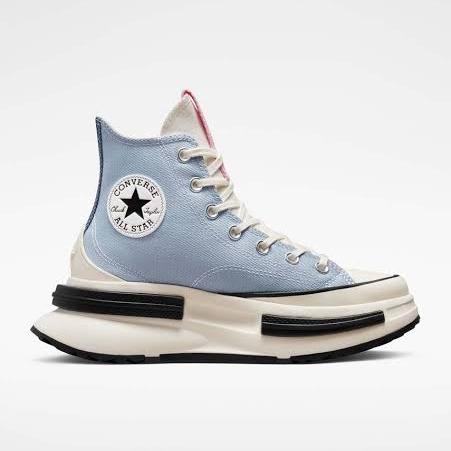 Sepatu Converse Run Star Legacy CX Denim Platform Blue Pink Limited