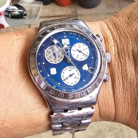 Jam Tangan Swatch Chrono Original