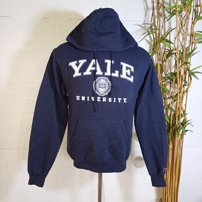 HOODIE CHAMPION YALE UNIVERSITY (SECOND BRANDED SZ S-M, PEKAT, HD0077