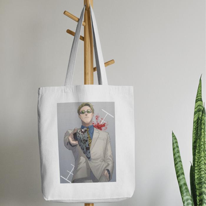 [5 DESAIN] TOTEBAG NANAMI JUJUTSU KAISEN / Totebag Anime NANAMI JUJUTSU KAISEN / tote bag NANAMI JUJ
