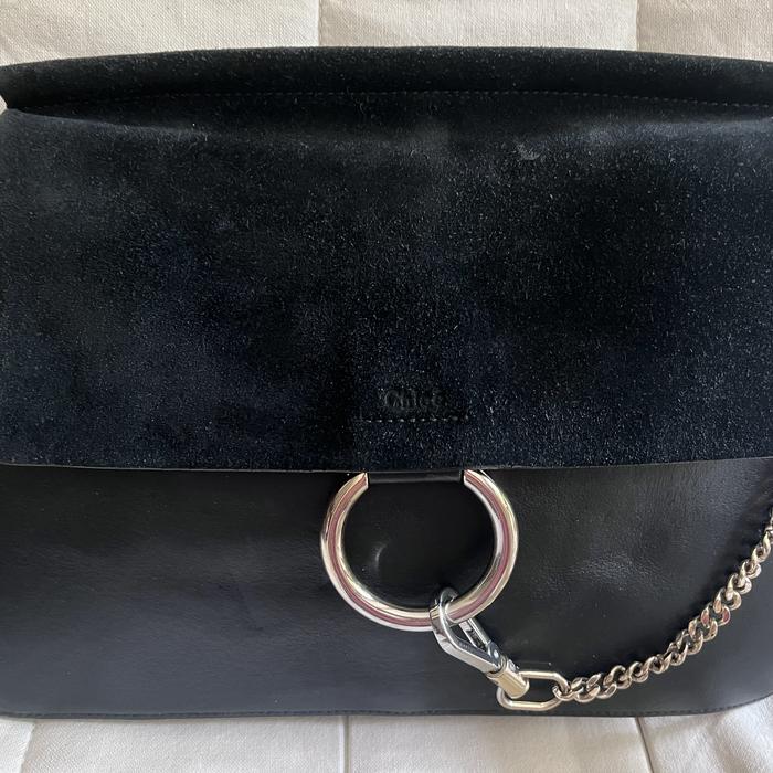 Chloe faye bag black second