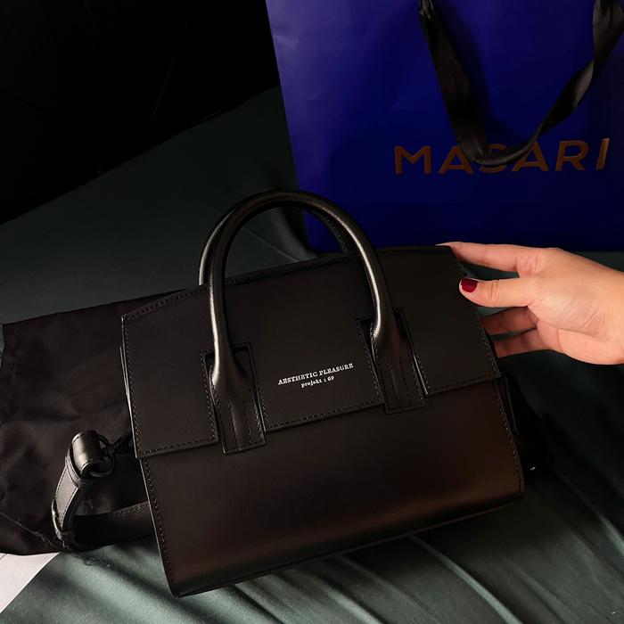 Aesthetic Pleasure - Black Doff Mini Isolation Bag