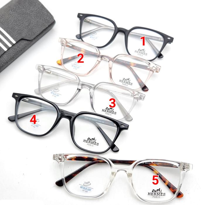 Frame Kacamata Kotak Minus Fashion Pria Wanita FF72102
