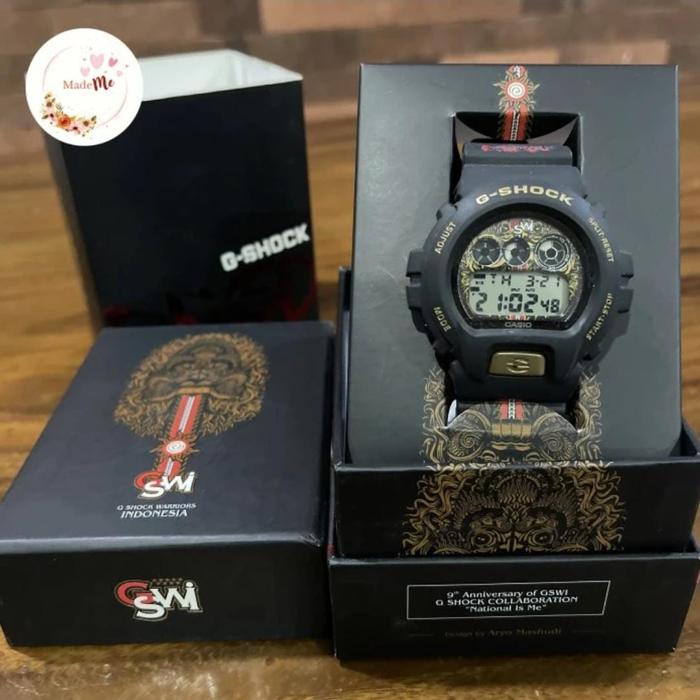 Jam Tangan Limited Edition G-Shock GSWI Rangda DW-6900 Original Full Set