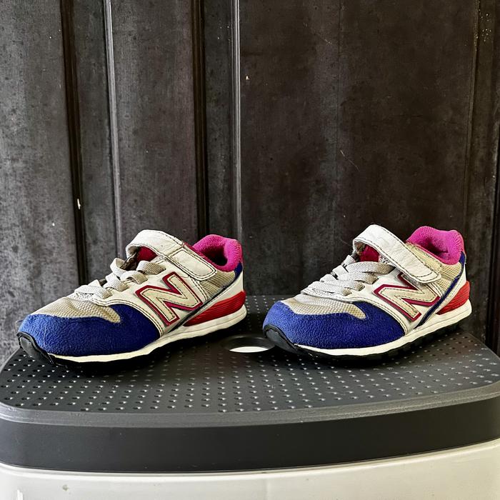 (rare/langka) New Balance NB 996 multicolor original sepatu shoes kids size ukuran 17 Japan