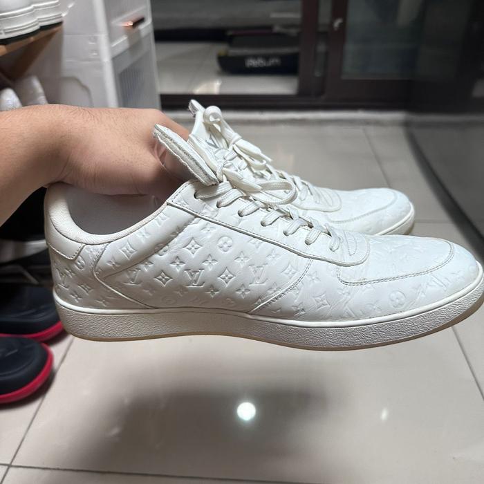 LV Rivoli embosses white sneakrs mens