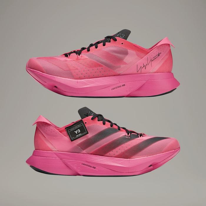 Y-3 YOHJI YAMAMOTO Y3 x ADIDAS ADIZERO ADIOS PRO 3.0 - PINK not VAPORFLY ALPHAFLY ASICS HOKA SAUCONY