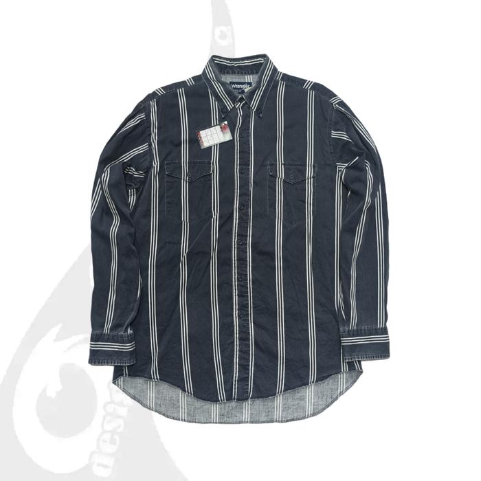 vintage kemeja wrangler 90s honduras us denim