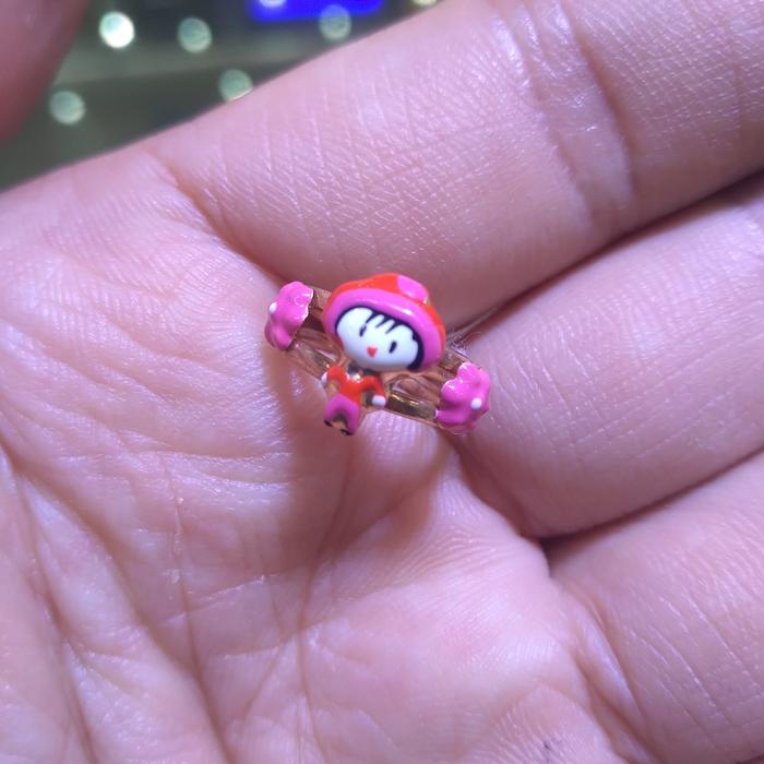 Cincin anak emas kuning 700