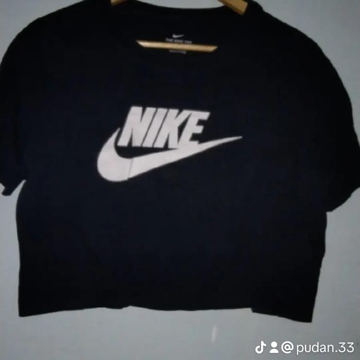 croptop nike hitam bundle