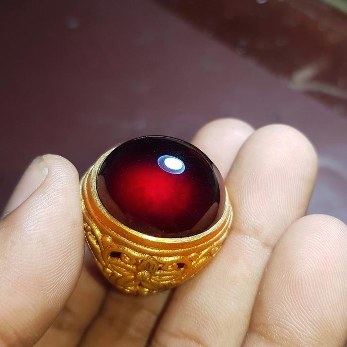 NATURAL STONE RED GARNET JUMBO
