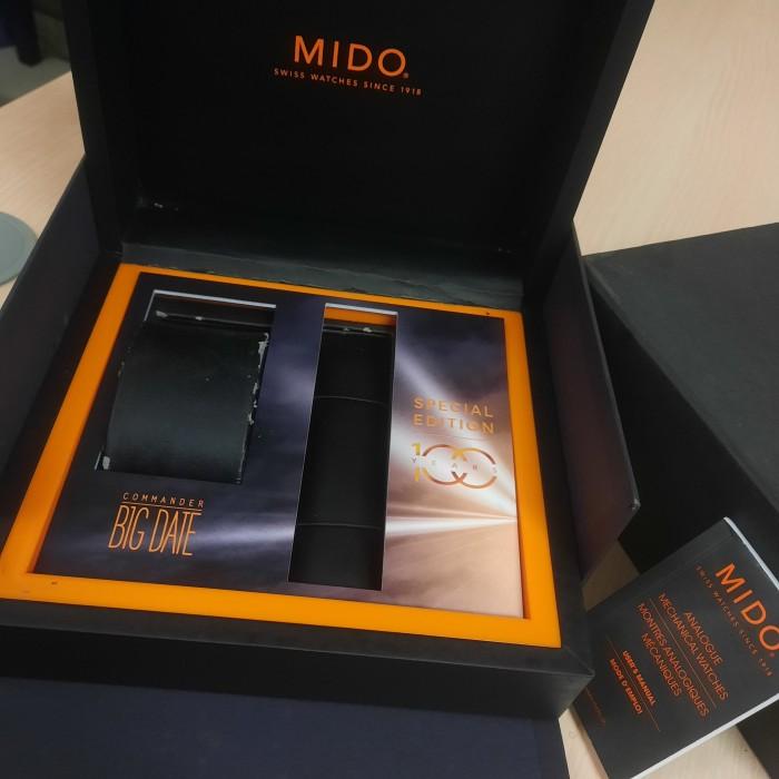 Box Kotak Jam Mido Commander Swiss Omega Longines Hamilton Original