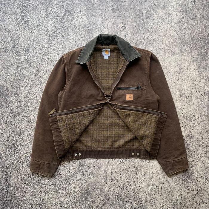 carhartt detroit jacket dkb original second