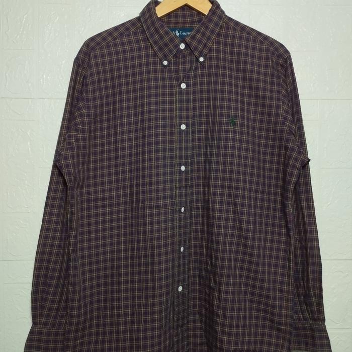 RALPH LAUREN SHIRT SCOND THRIFT (size besar)